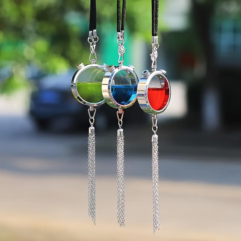 Diffuser Necklace Locket - Ciondolo decorativo in metallo per auto,