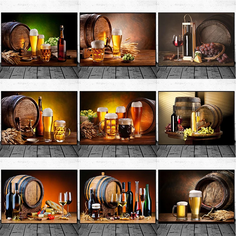 Room Spray Bottle - Bar da cucina Vino rosso Uva