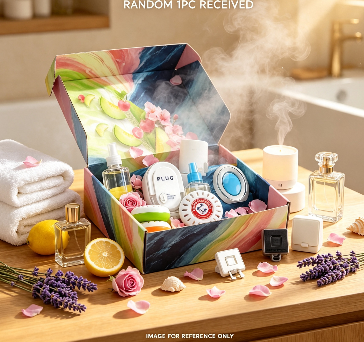 In Home Fragrance Products - Deodorante per Auto e Casa, Scatola