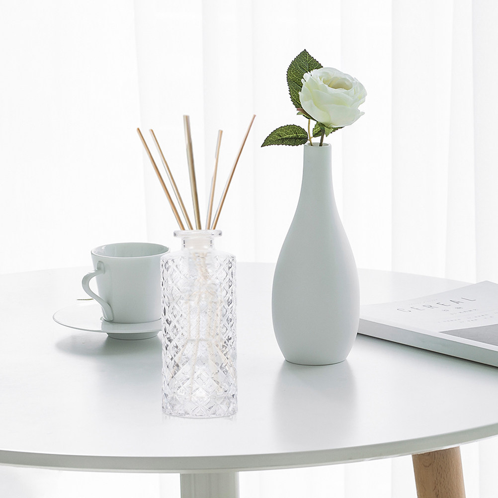 Quality Home Fragrance - Set di 4 Flaconi in Vetro