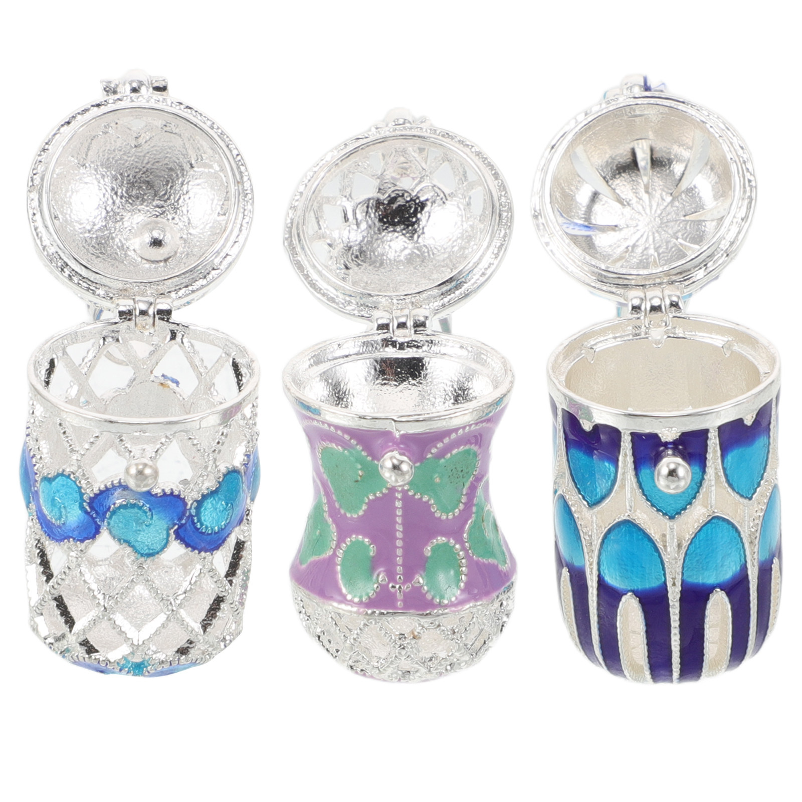 Diffuser Necklace Locket - Set di 3 Mini Ciondoli Profumati