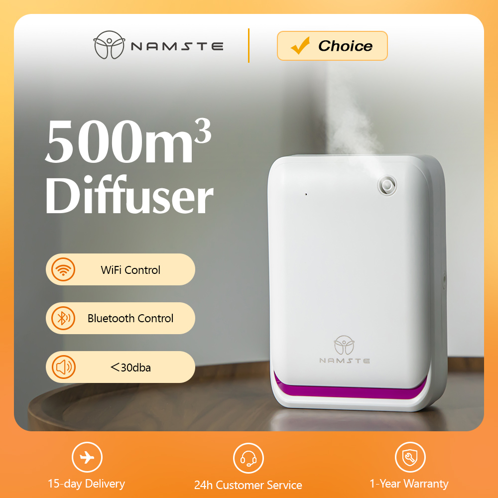 Home Fragrance Diffusers - NAMSTE 500m3 Macchina per aromaterapia per