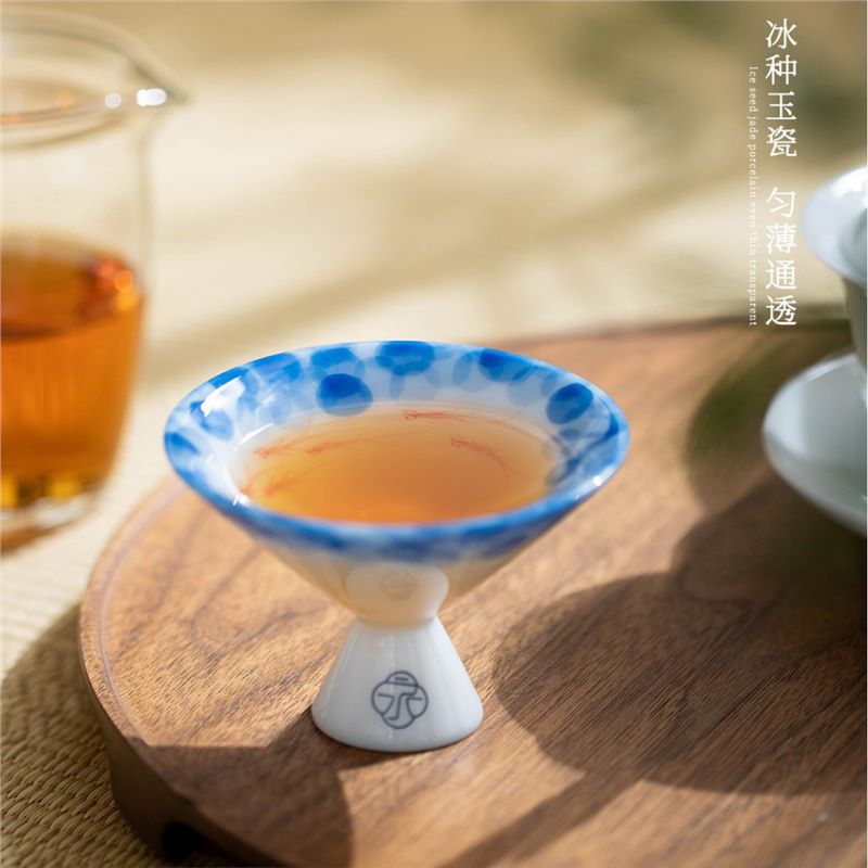 Home Fragrance Use - Ghiaccio Giada Pesce dipinto a mano