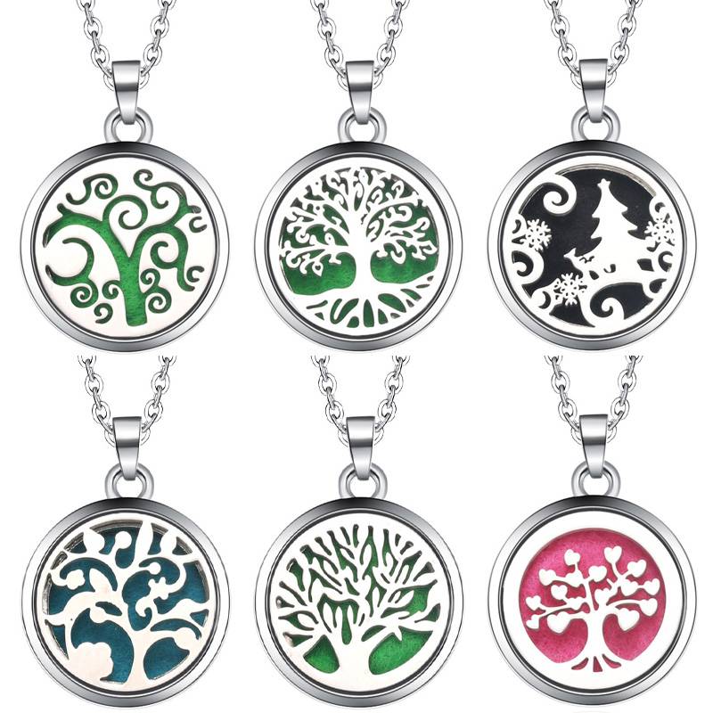 Albero della vita scatola di a - Diffuser Necklace Locket recensione e prezzo