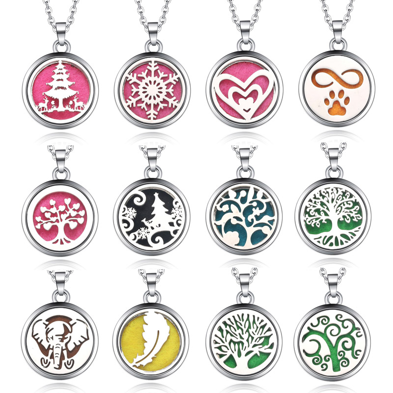 Albero della vita scatola di a - Diffuser Necklace Locket recensione e prezzo