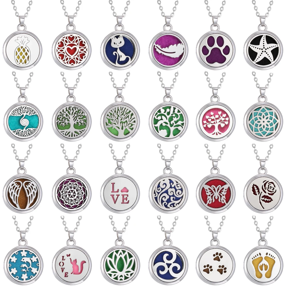 10 pz/lotto Aromaterapia In Ac - Diffuser Necklace Locket recensione e prezzo