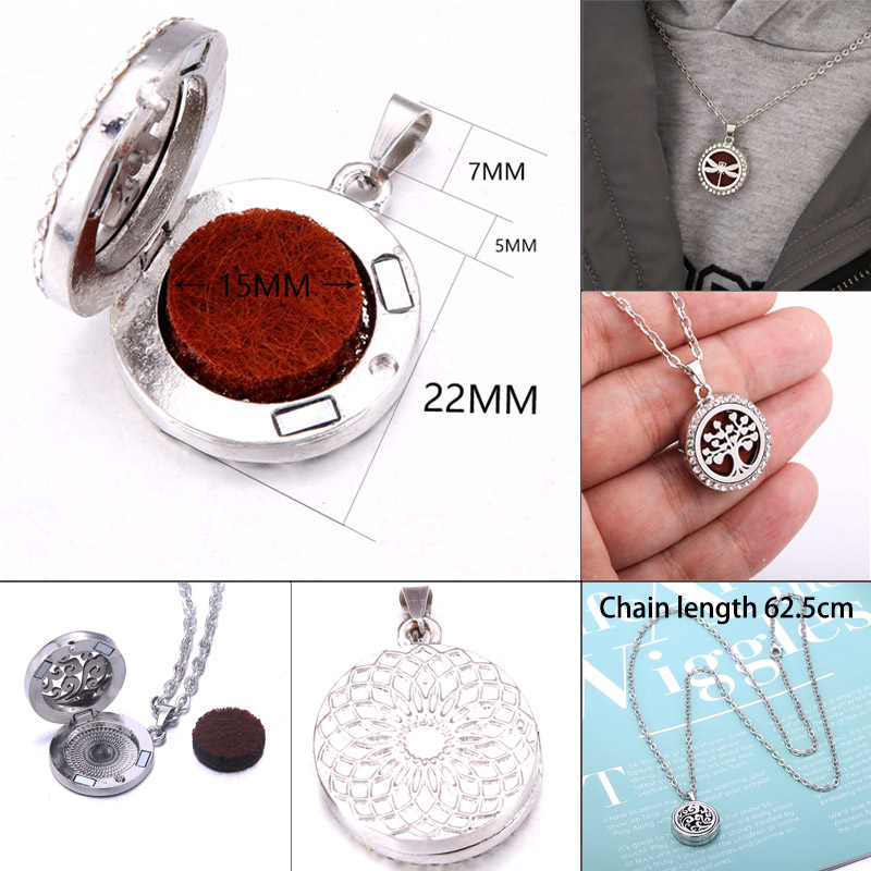 Nuovo albero della vita Collan - Diffuser Necklace Locket recensione e prezzo